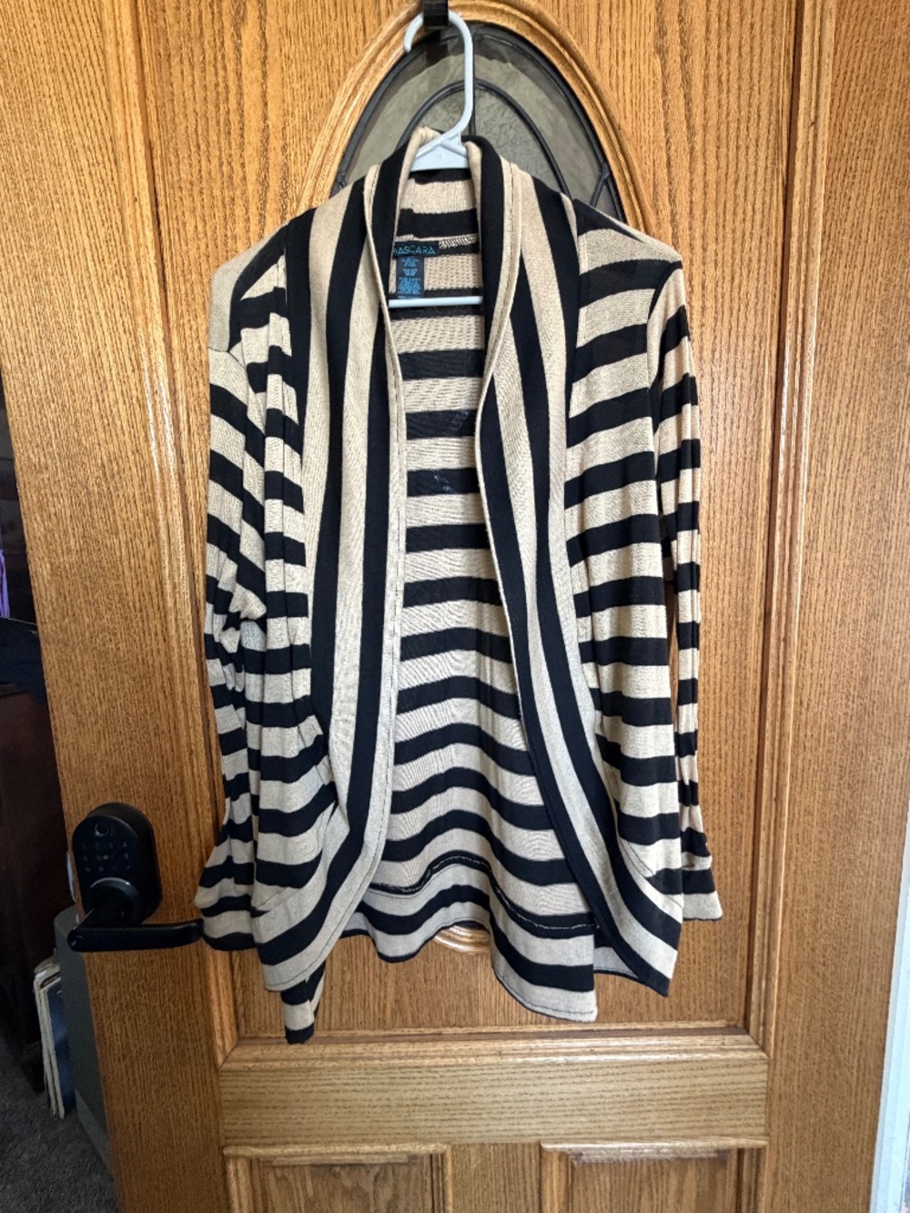 Mascara Striped Cardigan Size 1X